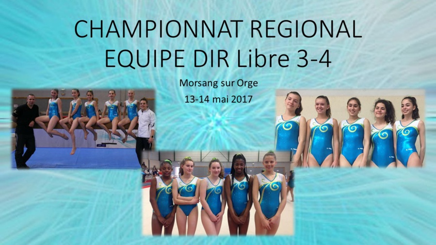 GAF: Championnat Régional equipe DIR Libre 3 et 4
