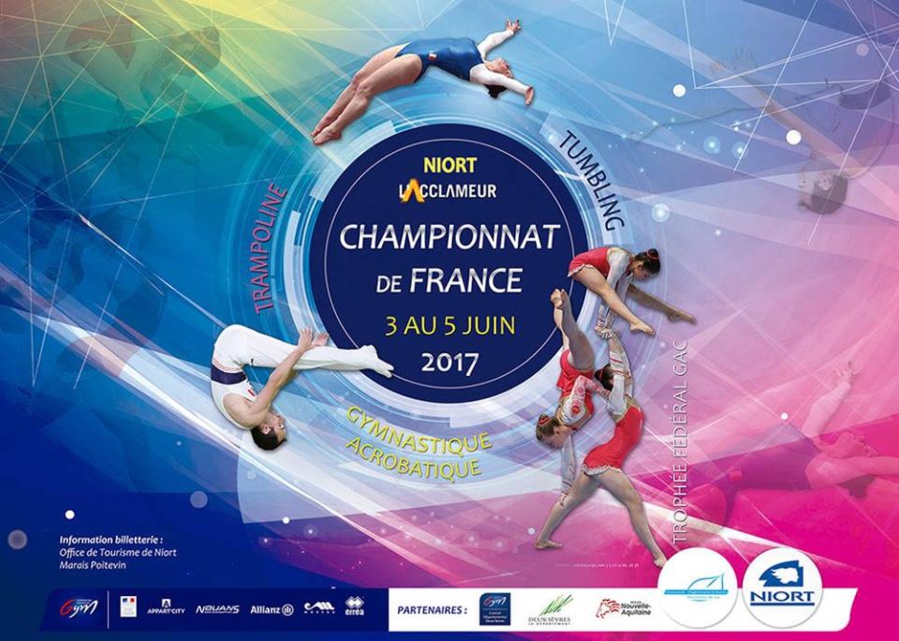 TRAMPOLINE: Championnat de France à Niort