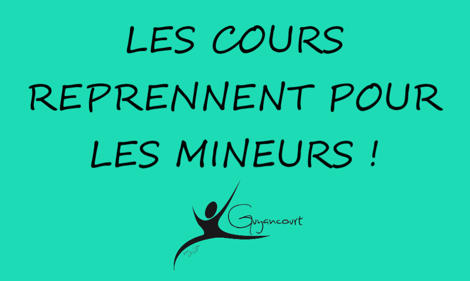 INFORMATION : REPRISE DES ACTIVITES ! + PLANNING Semaine 15.12.2020