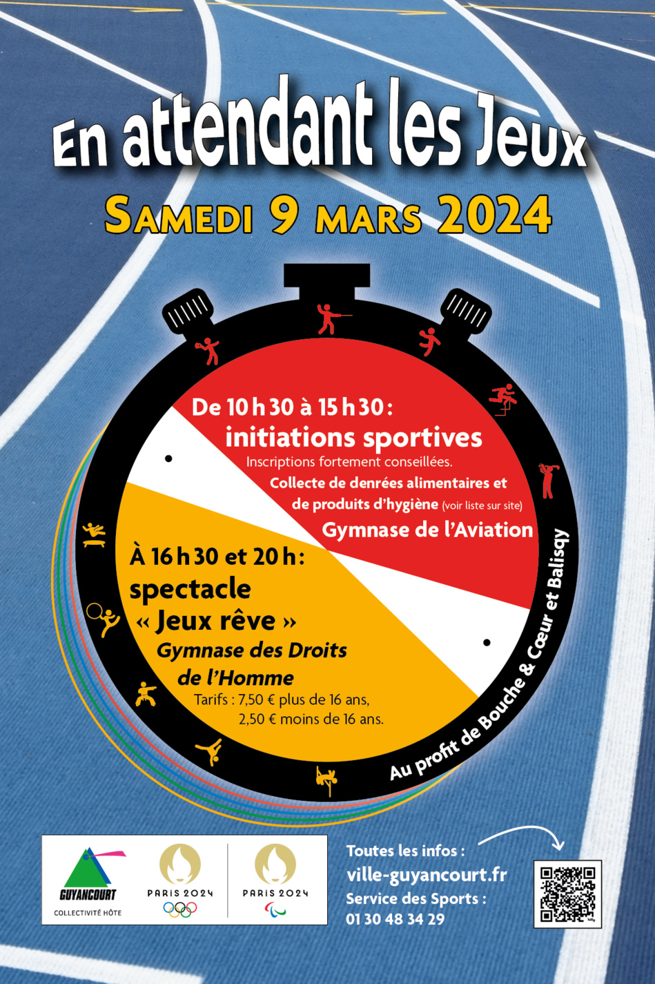 "En attendant les jeux" - L'événement solidaire auquel votre club participe le 09 mars 2024 (initiation trampoline, gym et un spectacle !) "En attendant les jeux" - L'événement solidaire auquel votre club participe le 09 mars 2024 (initiation trampoline, gym et un spectacle !)
