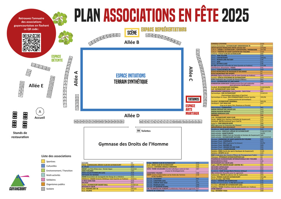 Information inscriptions saison 2025/2026 - Forum des associations