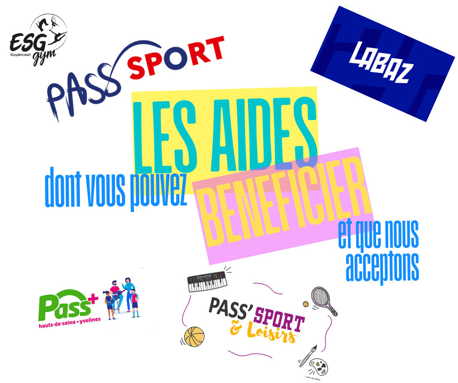 Les aides financières pour votre cotisation sportive ! Les aides financières pour votre cotisation sportive !