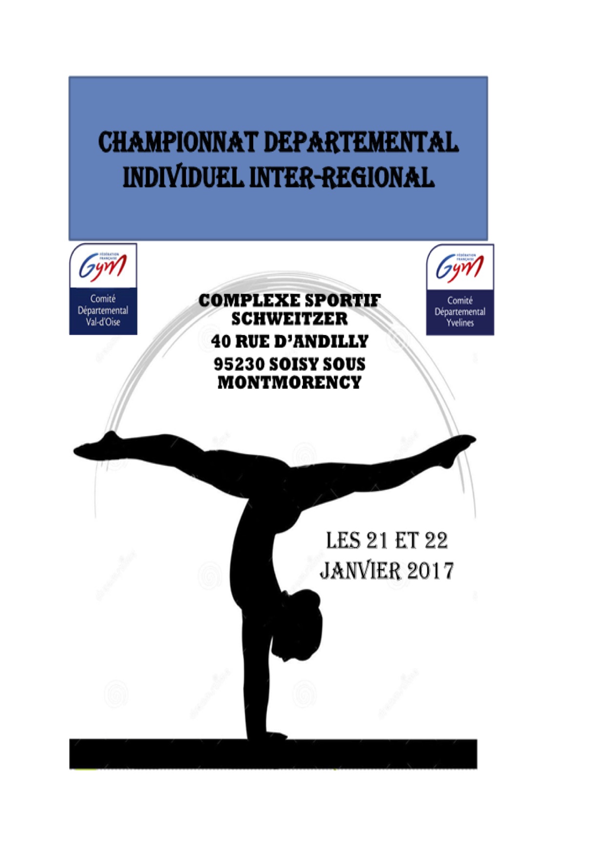GAF: Championnat départemental Individuel Inter-Régional