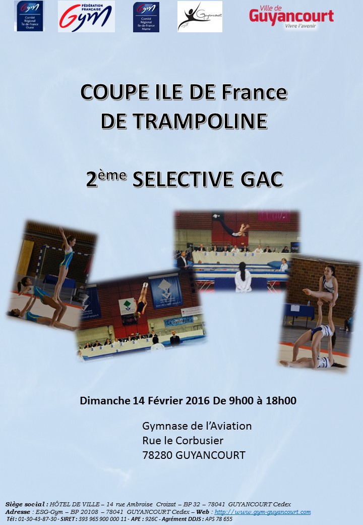 TR - GAC: Coupe île de France -2ème sélective