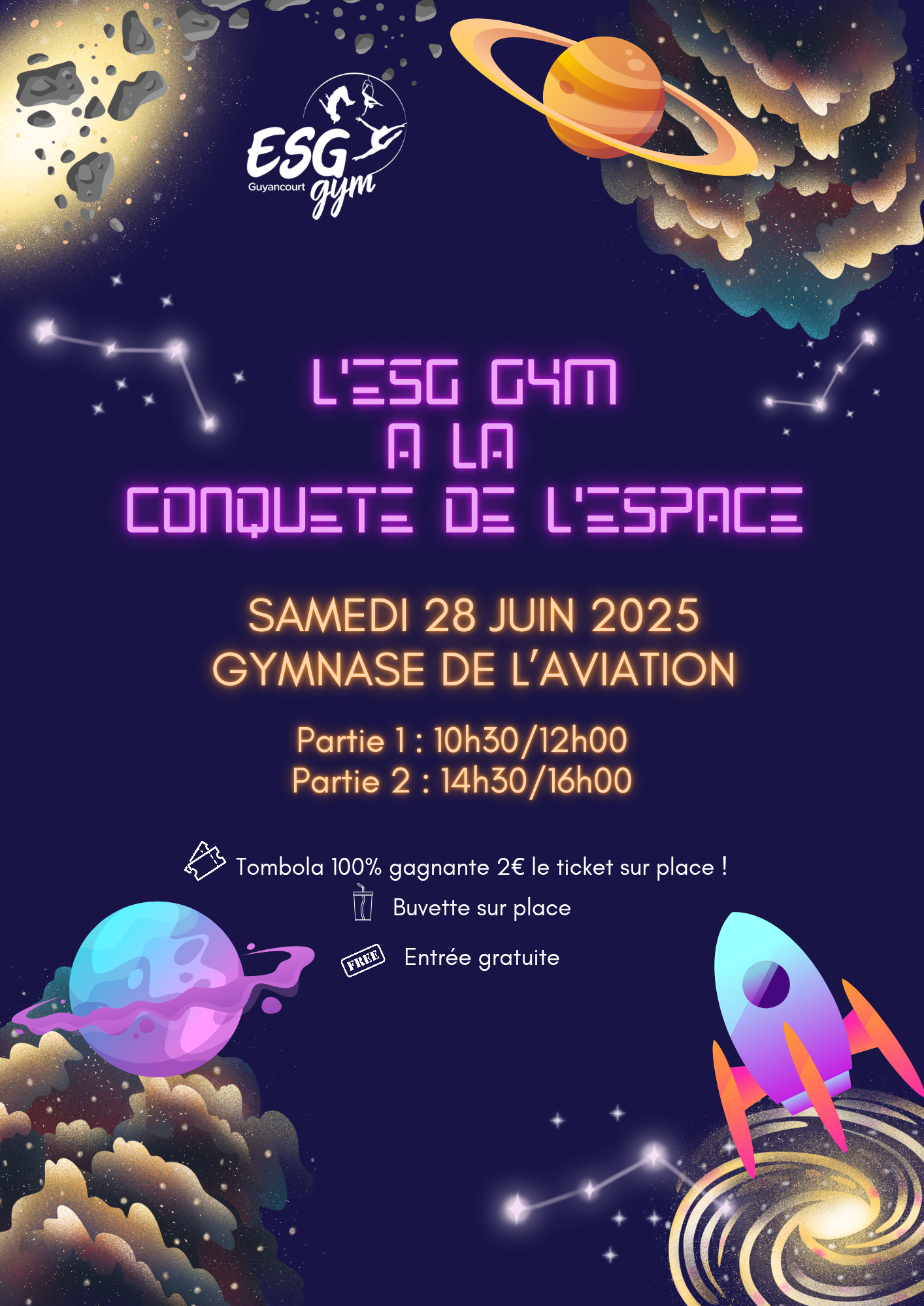Gala de fin d'année ESG GYM 2025