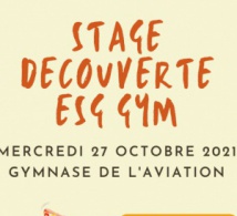 STAGE DE DECOUVERTE DES ACTIVITES GYMNIQUES LE 27 OCTOBRE 2021