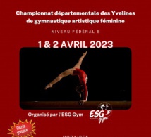 Compétition Gymnastique Artistique 1er et 2 avril 2023