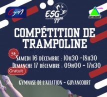 Compétition de Trampoline - 16 &amp; 17 décembre 2023