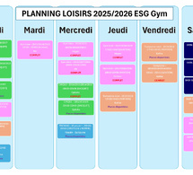 PLANNINGS 2025/2026