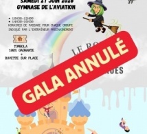 ANNULATION GALA + FIN DES COURS